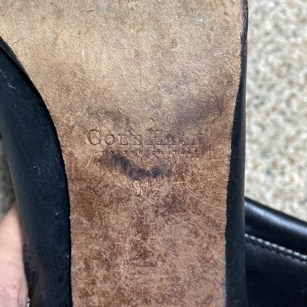 Cole Haan Leather Boots Size 9.5 - Picture 4 of 5